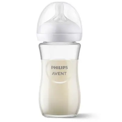 Philips Avent Doğal Tepkili Cam Biberon 240ml 1+ Ay - 28