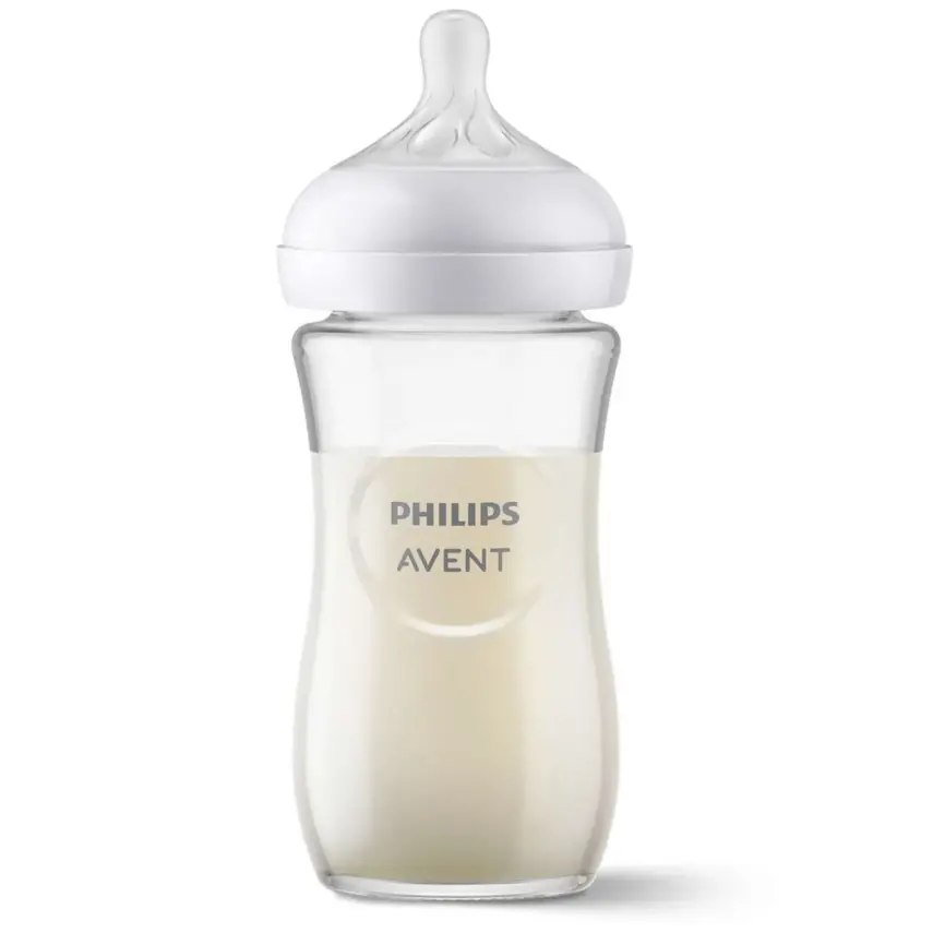 Philips Avent Doğal Tepkili Cam Biberon 240ml 1+ Ay - 20