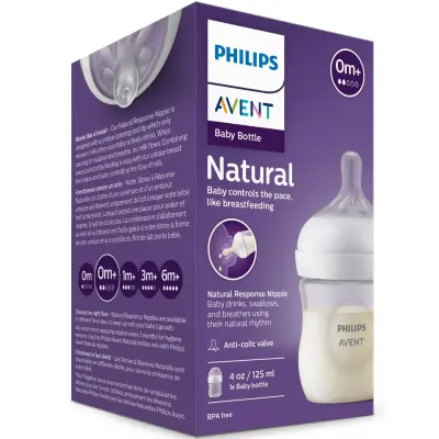 Philips Avent Doğal Tepkili  PP Biberon 125ml 0+ Ay - 35