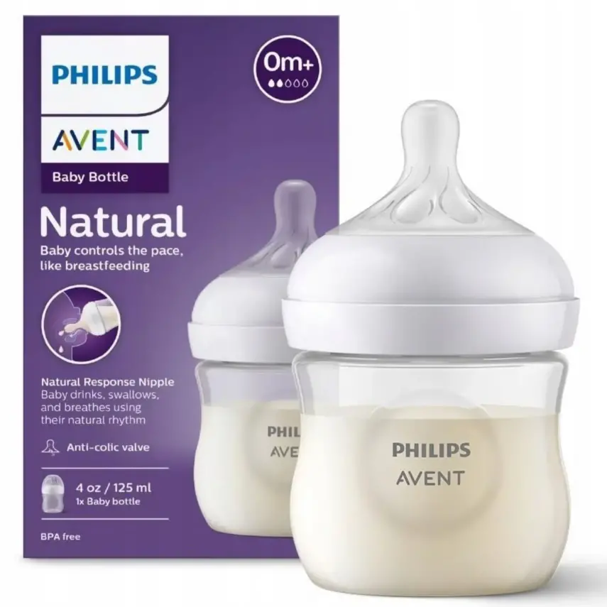Philips Avent Doğal Tepkili  PP Biberon 125ml 0+ Ay - 3