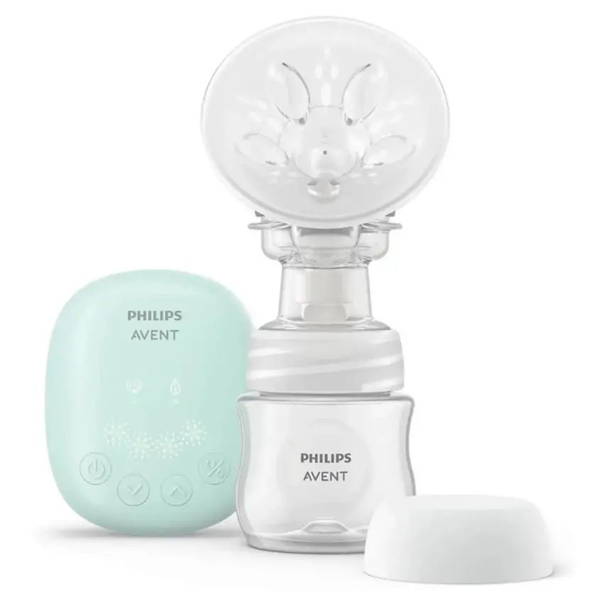 Philips Avent Essentials Tekli Elektrikli Göğüs Pompası+Tek Kullanımlık Göğüs Pedi 60lı - 5