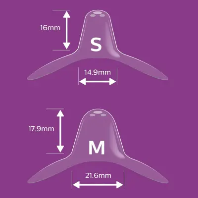 Philips Avent  Göğüs Ucu Koruyucu Kelebek Standart Boy SCF156/01 - 2
