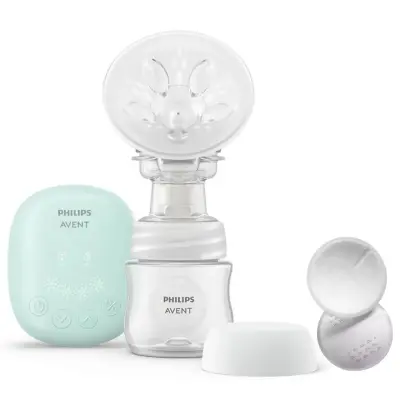 Philips Avent Tekli Elektrikli Göğüs Pompası SCF323/11 Essentials ve Tek Kullanımlık Göğüs Pedi 24lü