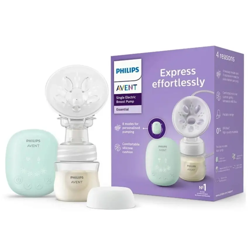 Philips Avent Tekli Elektrikli Göğüs Pompası SCF323/11 Essentials ve Tek Kullanımlık Göğüs Pedi 24lü - 2