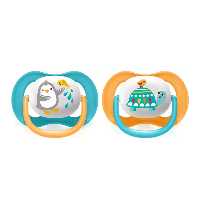 Philips Avent Ultra Air Silikon Emzik 6-18 Ay Erkek  SCF080/07 - 3