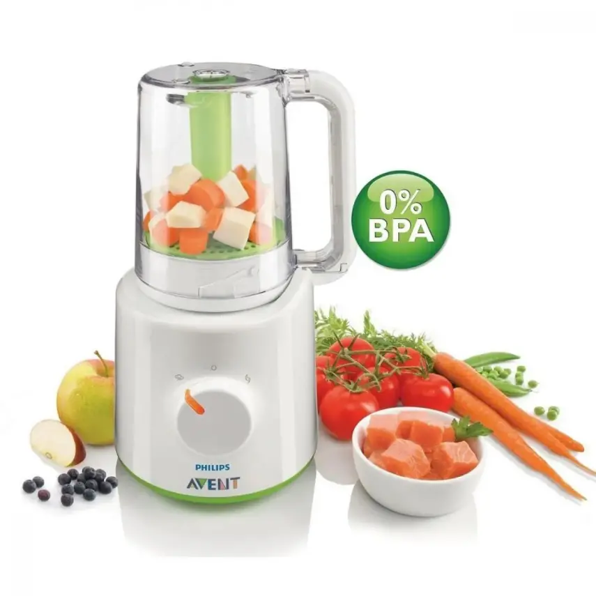 Philips Avent Wasabi Hızlı Pişirici ve Blender SCF870 - 1