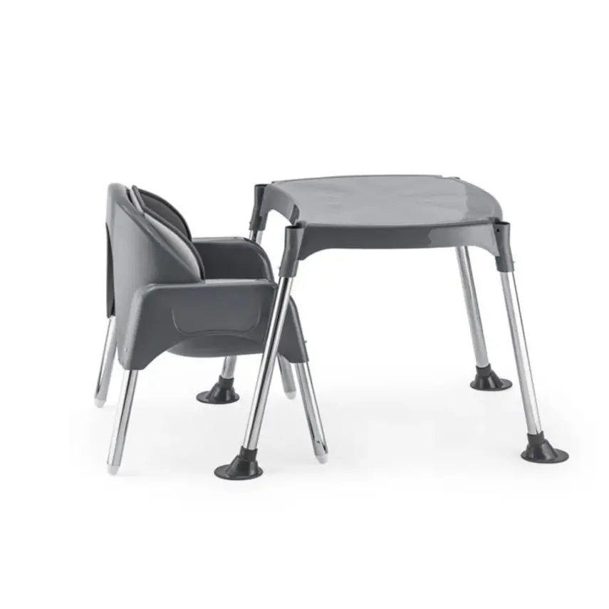 Pierre Cardin Cookie Çok Fonksiyonlu Mama Sandalyesi Silver Antrasit - 10