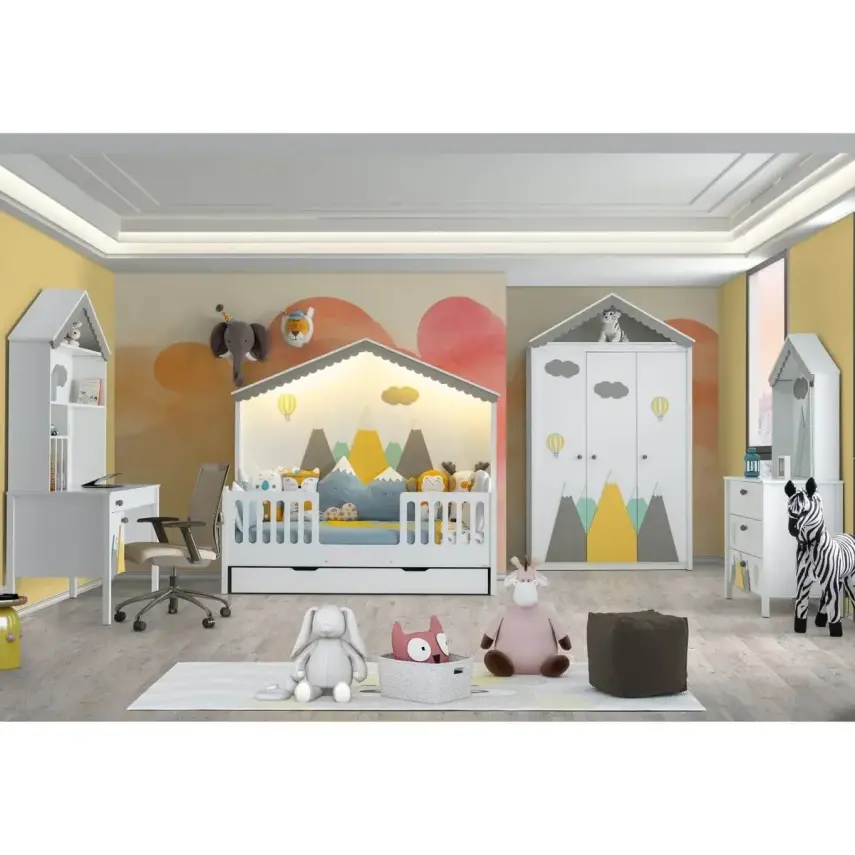 Pierre Cardin İndigo Bebek Odası Takımı - 12