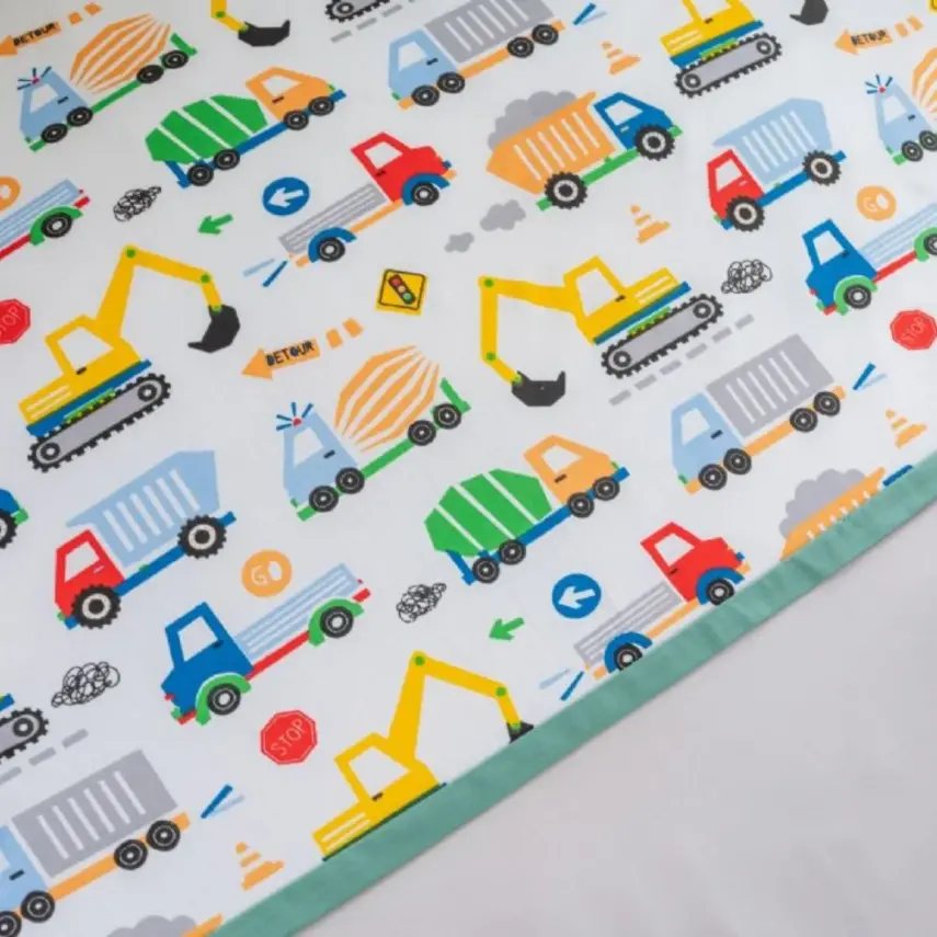 Pierre Cardin İş Makinesi Tek Kişilik Yatak Örtüsü - 2