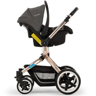 Pierre Cardin Legend Çift Yönlü Travel Sistem- Seyahat Sistem Bebek Arabası Füme - 4