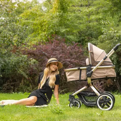 Pierre Cardin Legend Çift Yönlü Travel Sistem- Seyahat Sistem Bebek Arabası Füme - 3