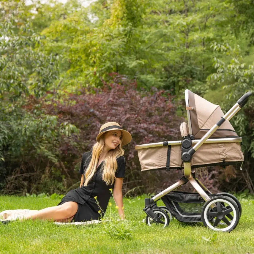 Pierre Cardin Legend Çift Yönlü Travel Sistem- Seyahat Sistem Bebek Arabası Füme - 3