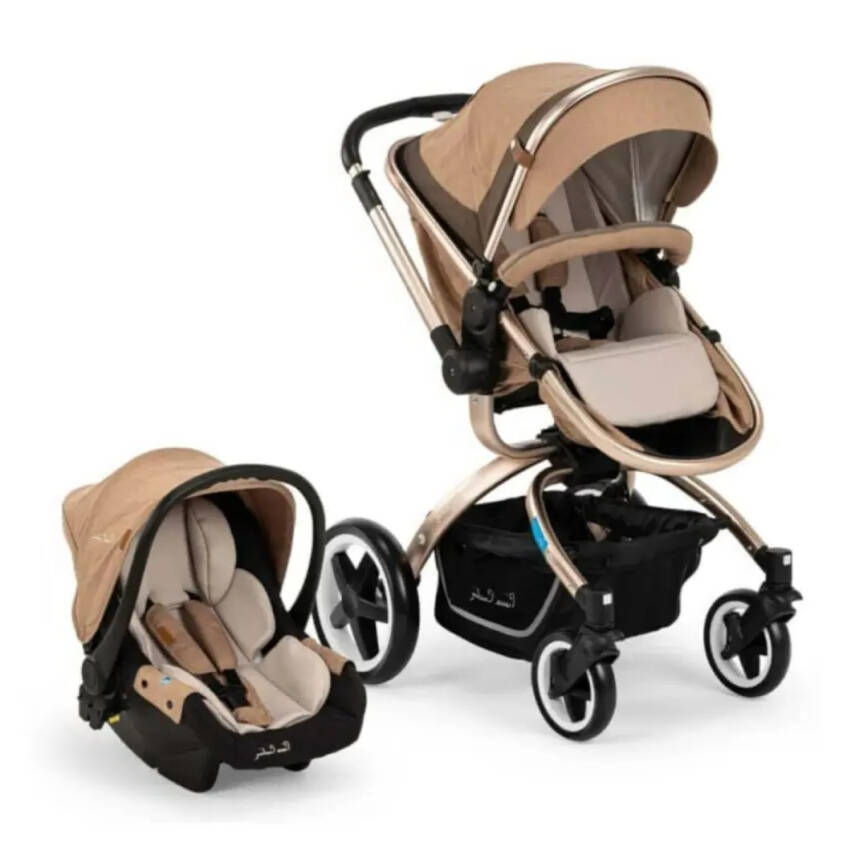 Pierre Cardin Legend Çift Yönlü Travel Sistem- Seyahat Sistem Bebek Arabası Kahve - 1