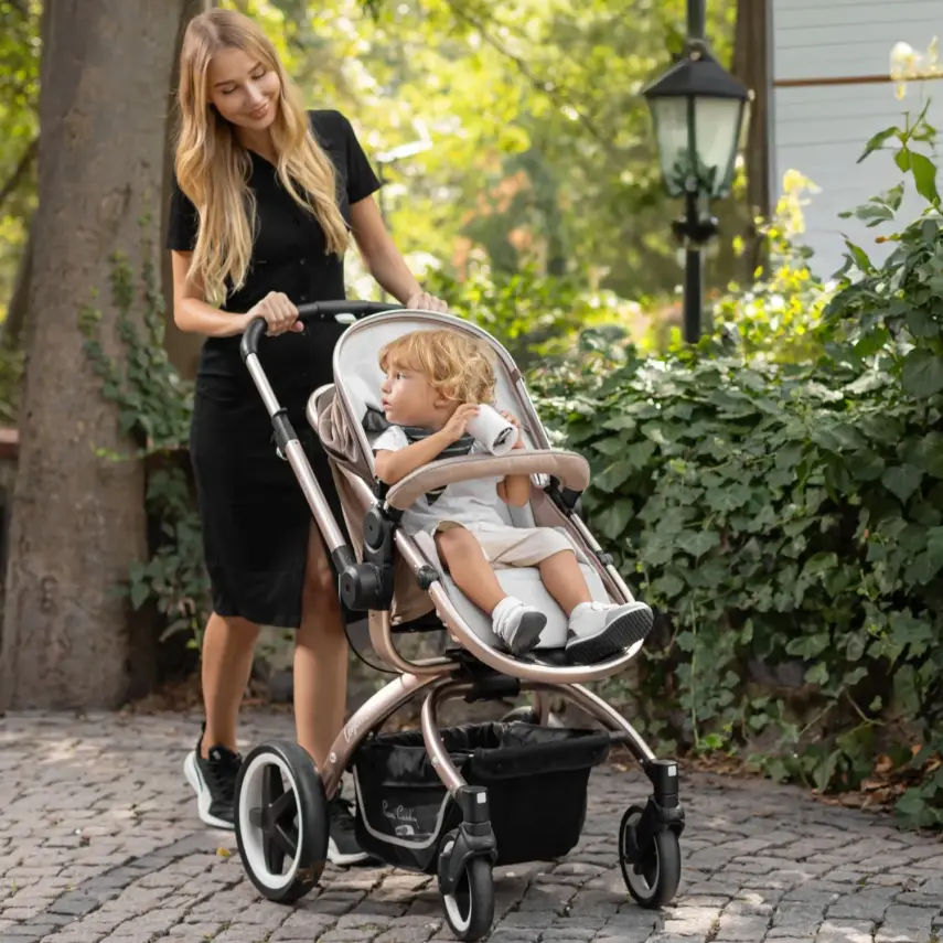 Pierre Cardin Legend Çift Yönlü Travel Sistem- Seyahat Sistem Bebek Arabası Kahve - 10