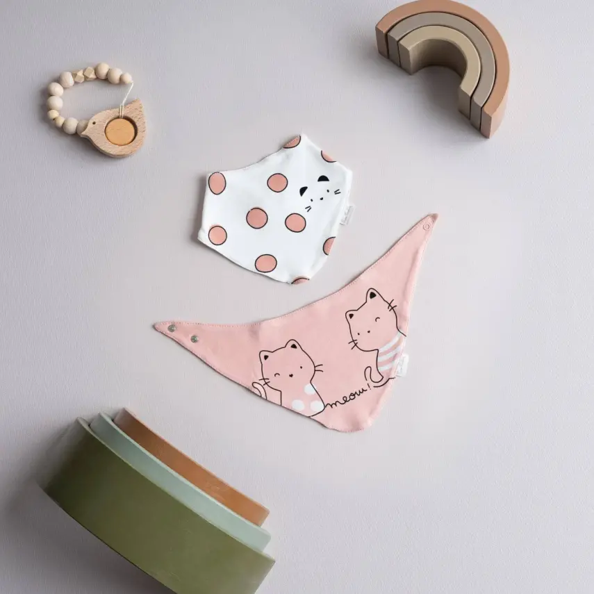 Pierre Cardin Mama Önlüğü İnterlok Kedili - 1