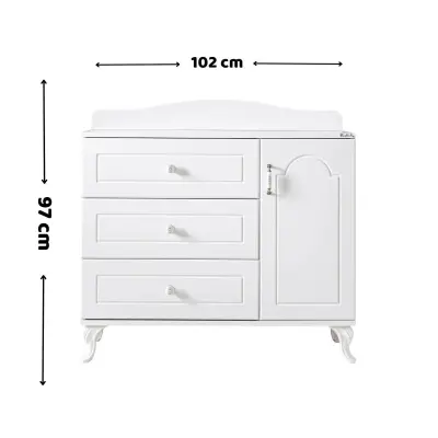 Pierre Cardin Mignon Bebek Odası Takımı - 6