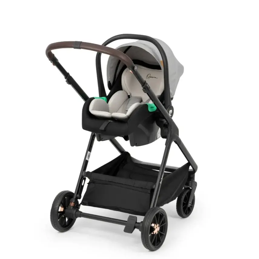 Pierre Cardin Opera Çift Yönlü Travel Sistem-Seyahat Sistem Bebek Arabası Moon Grey - 8