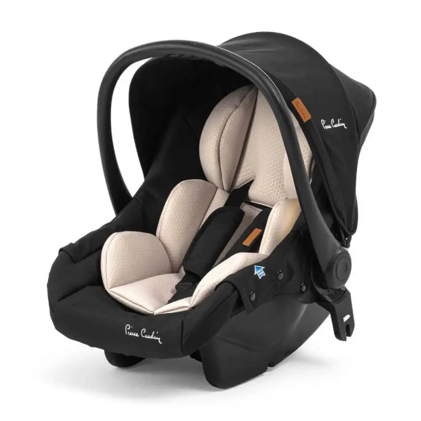 Pierre Cardin Voyager Tek Elle Katlanabilen Çift Yönlü Seyahat Travel Sistem Bebek Arabası Siyah - 8