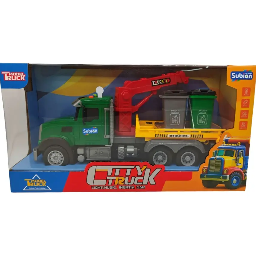 Pilli Çöp Kamyonu - 1