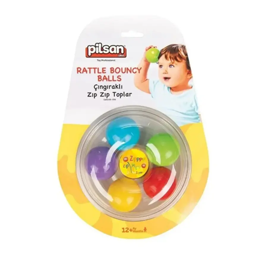 Pilsan Çıngıraklı Zıp Zıp Toplar - 1