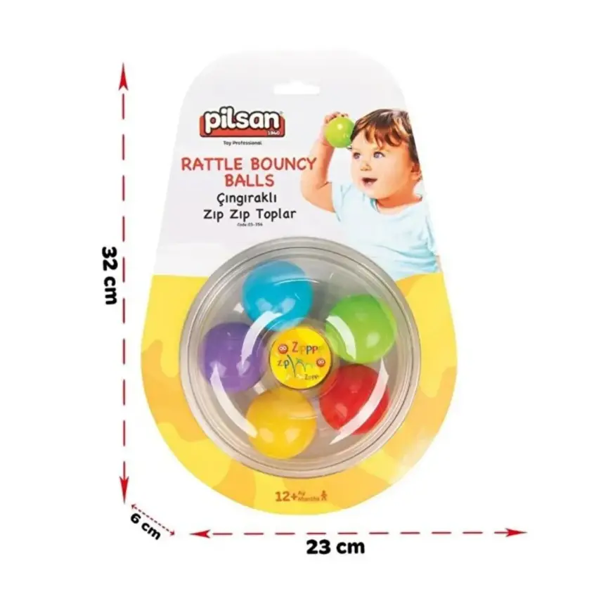 Pilsan Çıngıraklı Zıp Zıp Toplar - 4