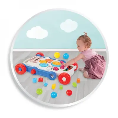 Pilsan Happy İlk Adım Arabası Pembe - 4