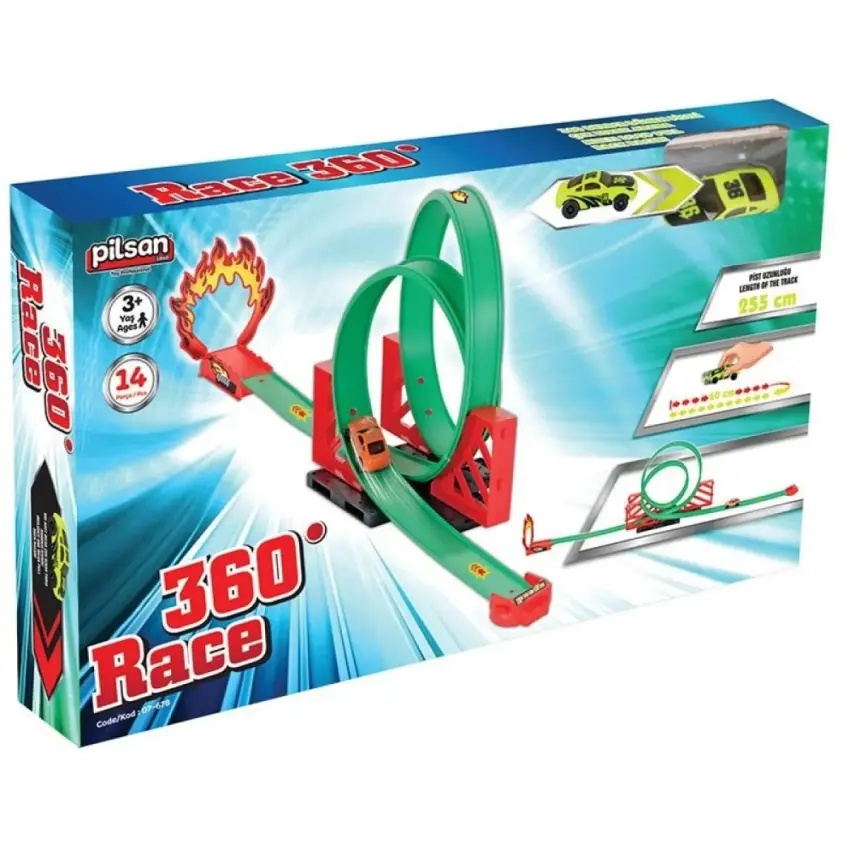 Pilsan Race 360 Yarış Pisti Yeşil  - 2