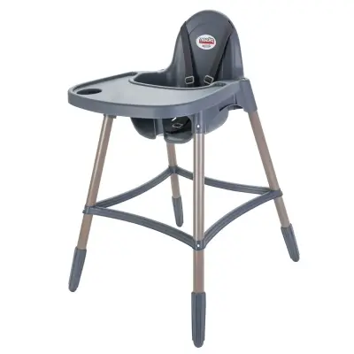 Pilsan Star Kaydırmaz Tabanlı Mama Sandalyesi- Antrasit - 4