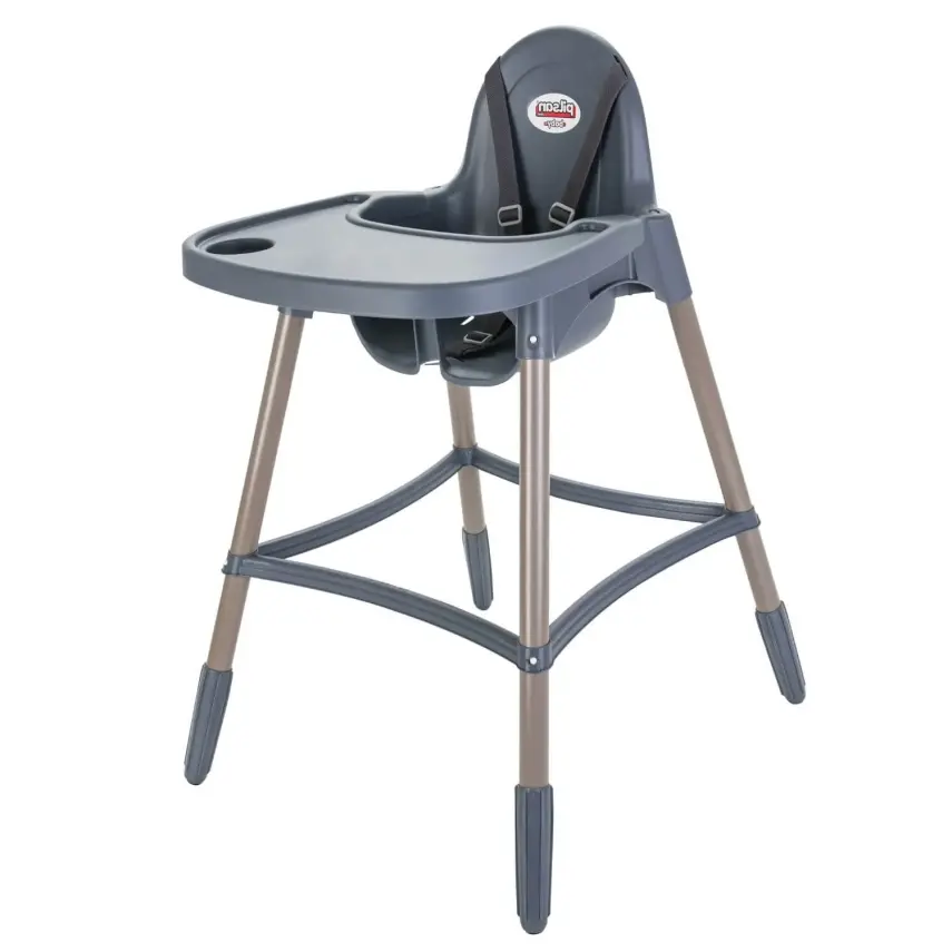 Pilsan Star Kaydırmaz Tabanlı Mama Sandalyesi- Antrasit - 4