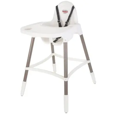 Pilsan Star Kaydırmaz Tabanlı Mama Sandalyesi- Beyaz - 3