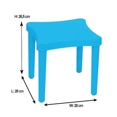 Pilsan Story İki Tabureli Masa Mavi - 2