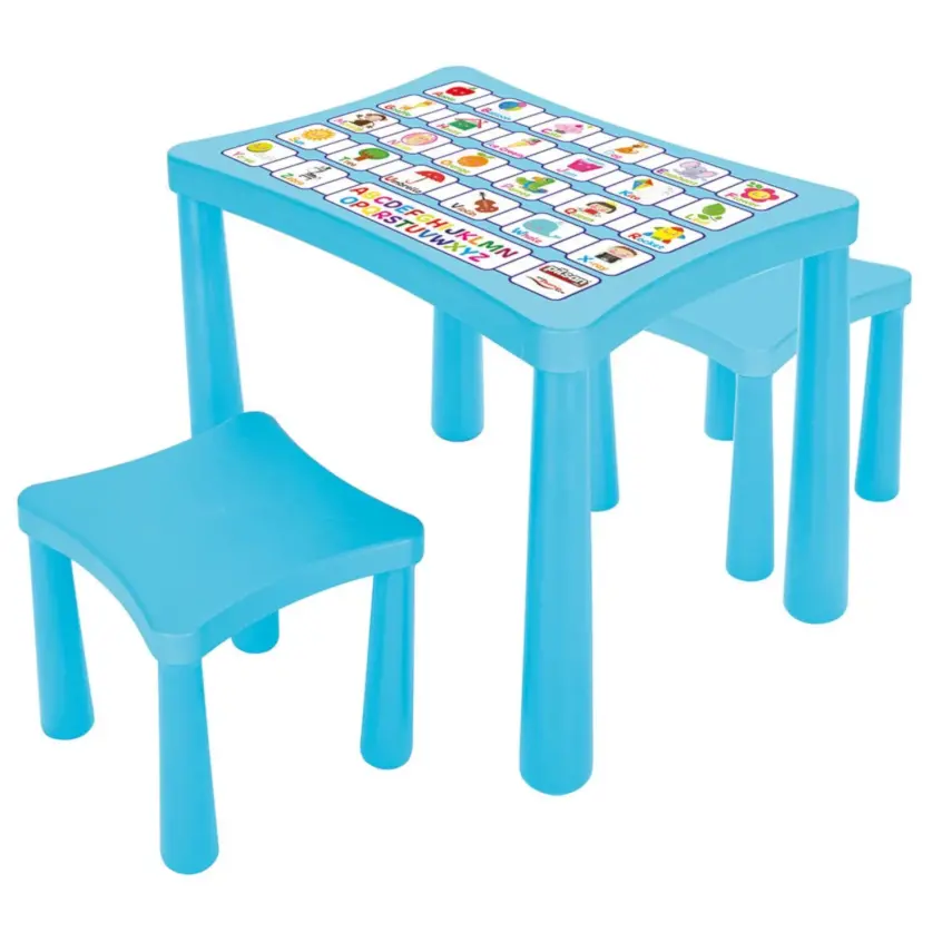 Pilsan Story İki Tabureli Masa Mavi - 1