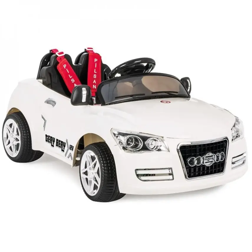 Pilsan Tery Bery 12V Akülü Araba Beyaz - 1