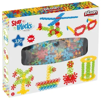 Pilsan Yıldız Bloklar 320 Parça - 3