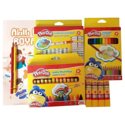 Play-Doh Kırtasiye Seti 58 Parça ve Boyama Evi - 3