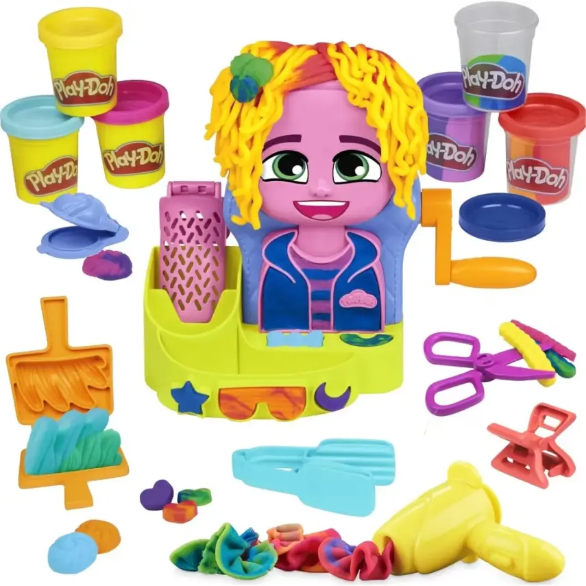 Play-Doh Renkli Kuaför Salonu - 9