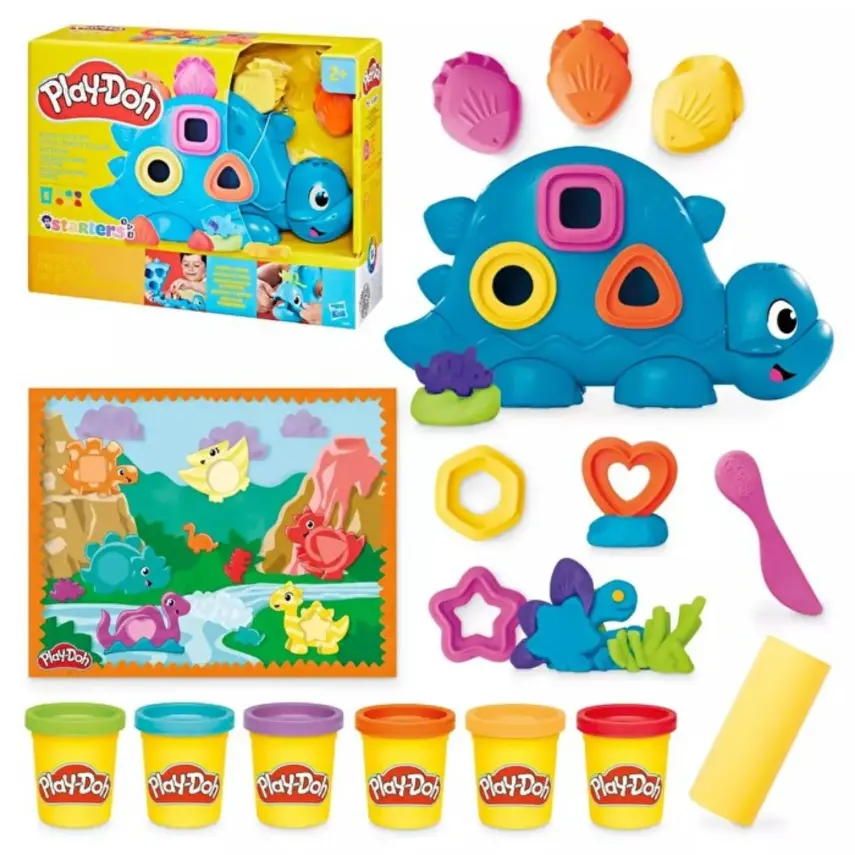 Play-Doh Shapes And Colors Dıno - 1