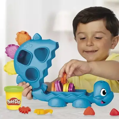 Play-Doh Shapes And Colors Dıno - 3