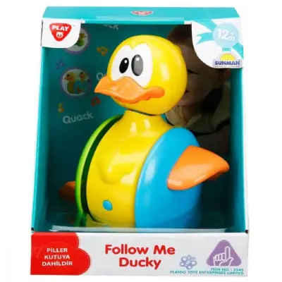 Play Go Emekleme Arkadaşım Ördek Tekerlekli Müzikli - 2