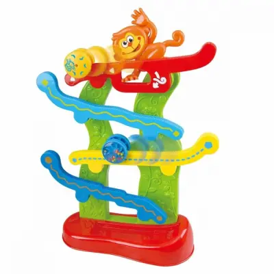 Play Go Top Oyunu 4 Katlı Maymunlu 9 Parça Sesli - 3