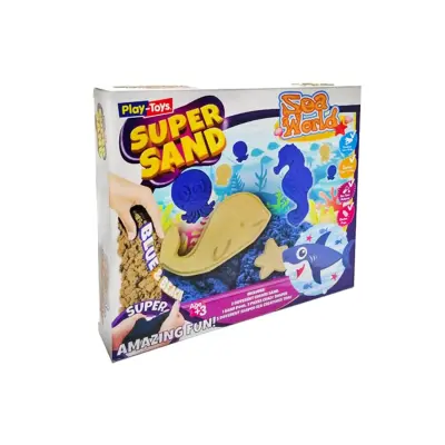 Play Toys Kinetik Kum Deniz Dünyası Oyun Kumu 500gr - 2