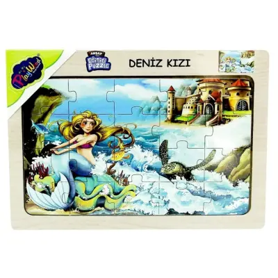 Play Woodl Eğitici Puzzle Denizkızı