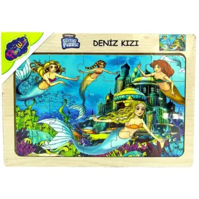 Play Woodl Eğitici Puzzle Denizkızı - 4