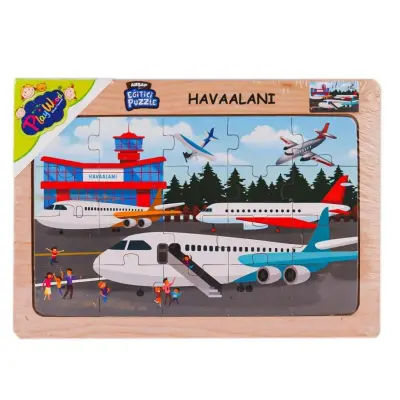 Play Woodl Eğitici Puzzle Havaalanı - 2