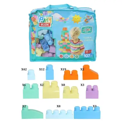 Playblox Blok Pastel 107 Parça - 2