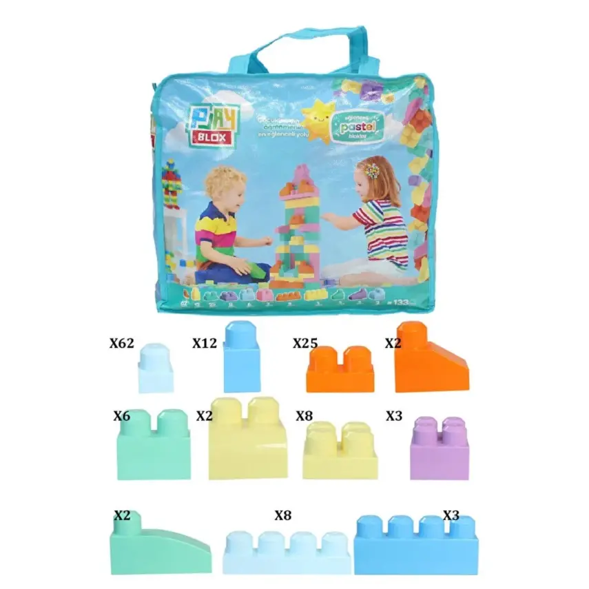 Playblox Blok Pastel 133 Parça - 2