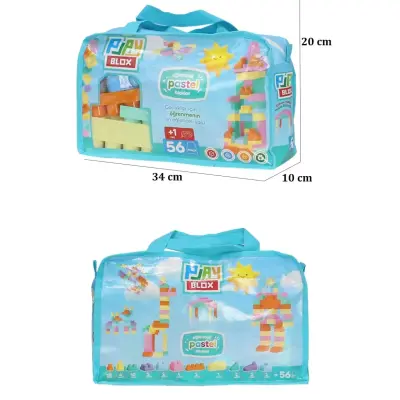 Playblox Blok Pastel 56 Parça - 4