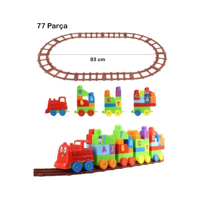 Playblox Tren Seti 77 Parça - 2