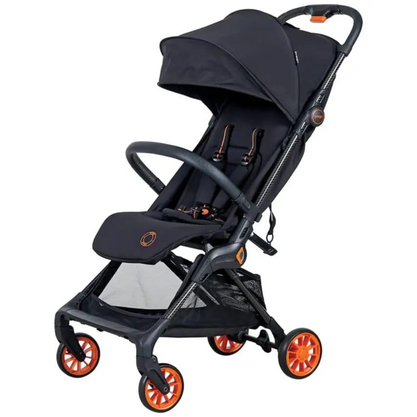 Prego 2224 Quark Kabin Bebek Arabası Turuncu - 1