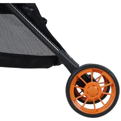 Prego 2224 Quark Kabin Bebek Arabası Turuncu - 7